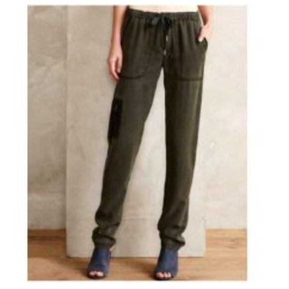 EUC Anthropologie Hei Hei Pants SZ 26 Cargo Boho Serendipity Tapered Leg Pants - Picture 1 of 2